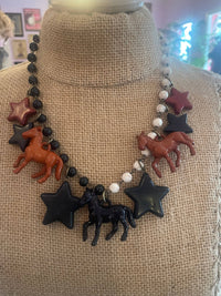 Arizona Horse Necklace-Western:Dopamine 