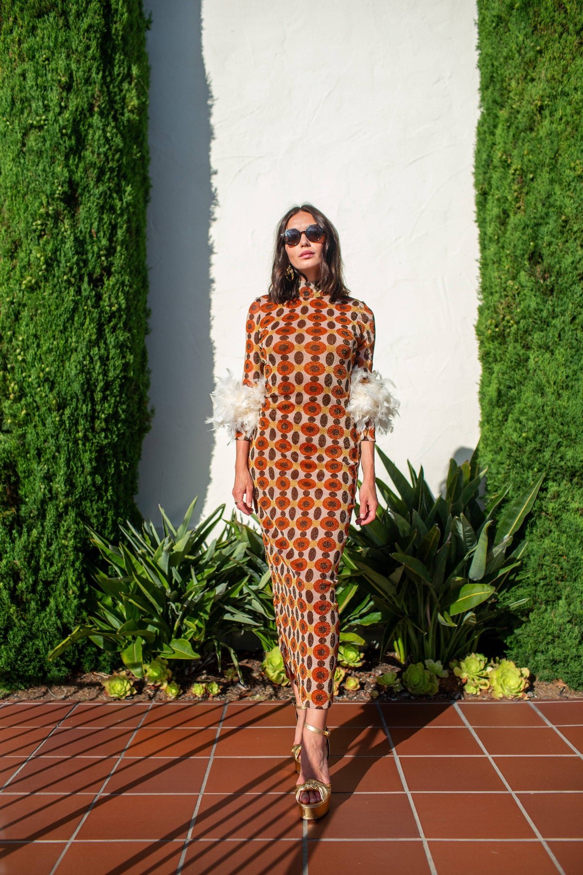 Catroux Dress in Le Corbusier