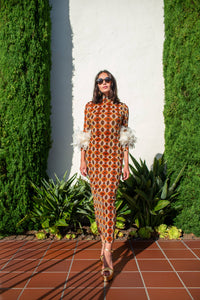 Catroux Dress in Le Corbusier