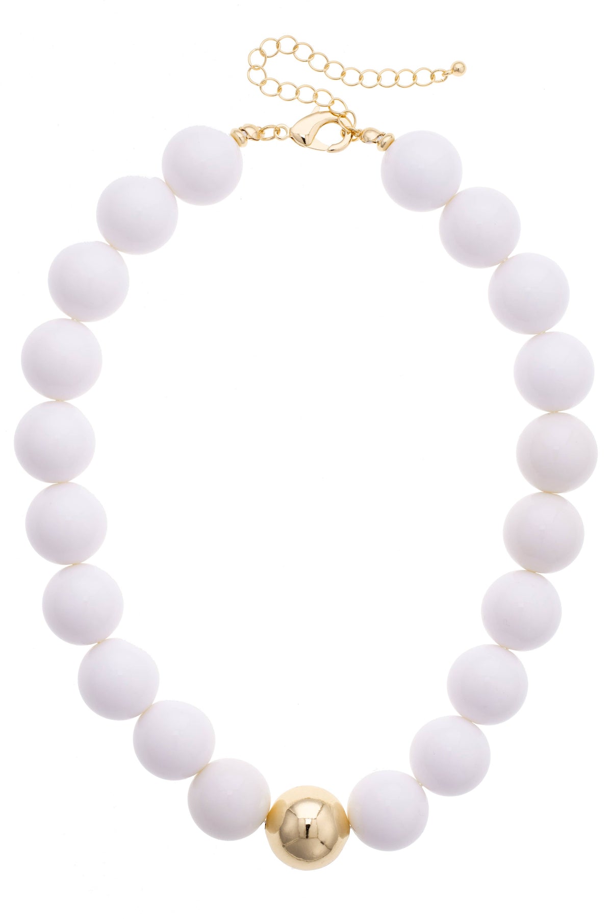 Marjorie Game Day Beaded Necklace