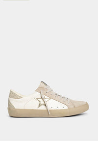 PAULA- Gold Suede Sneaker