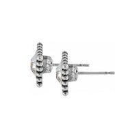Sparkle Square Mini Post Earrings