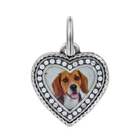 Memento Heart Photo Charm