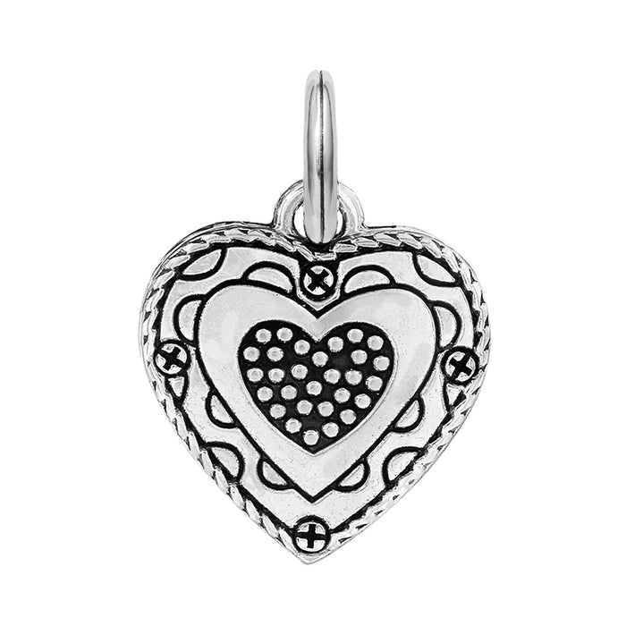 Memento Heart Photo Charm